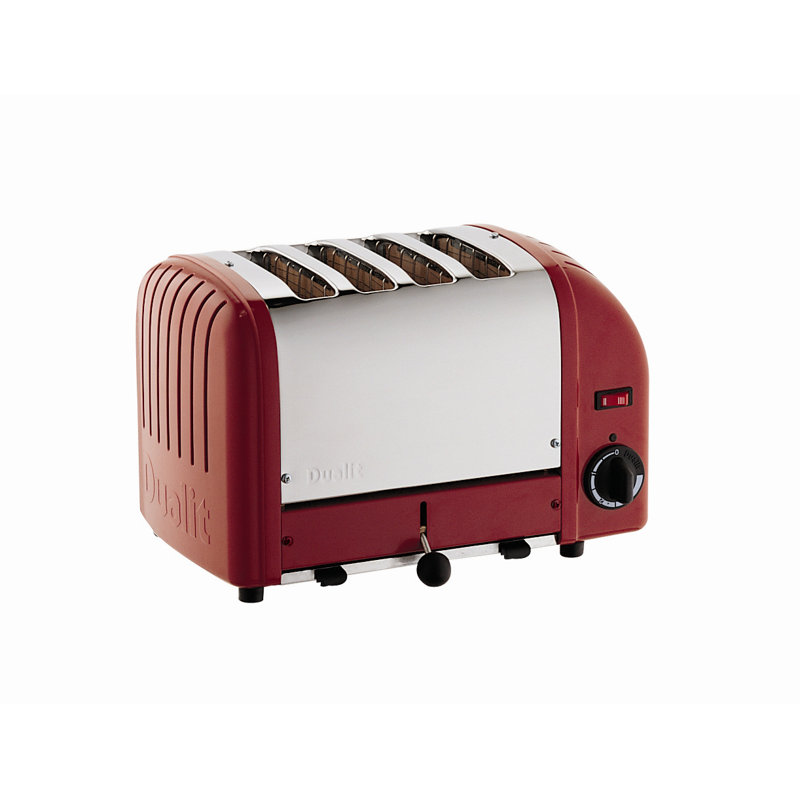 Dualit Classic 4 Slot Vario Toaster, Red