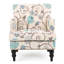 Fauteuil capitonné, chaise d'appoint, chaises de salon, fauteuil, chaise d'appoint moderne Mid Centry