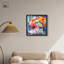 Art mural fantaisiste Sneaker avec fleurs-115127894-115127900