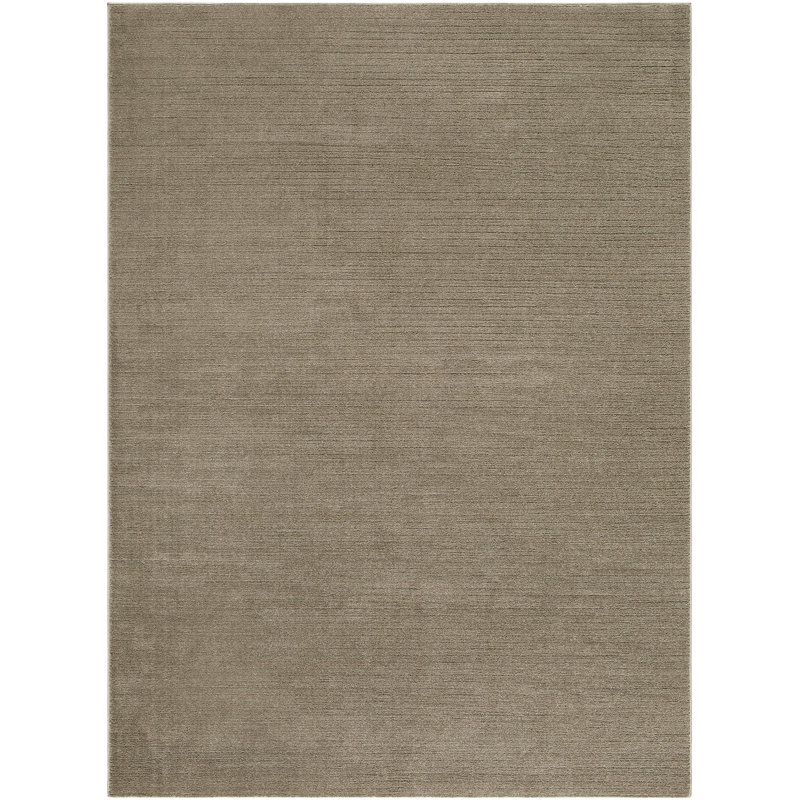 Diara Machine Woven Rug, Rectangle 6'7" x 9', Dark Brown