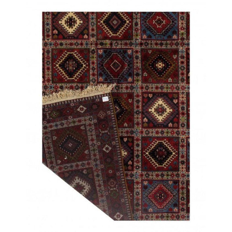 Shaneqwa Plaid Area Rug in Rust