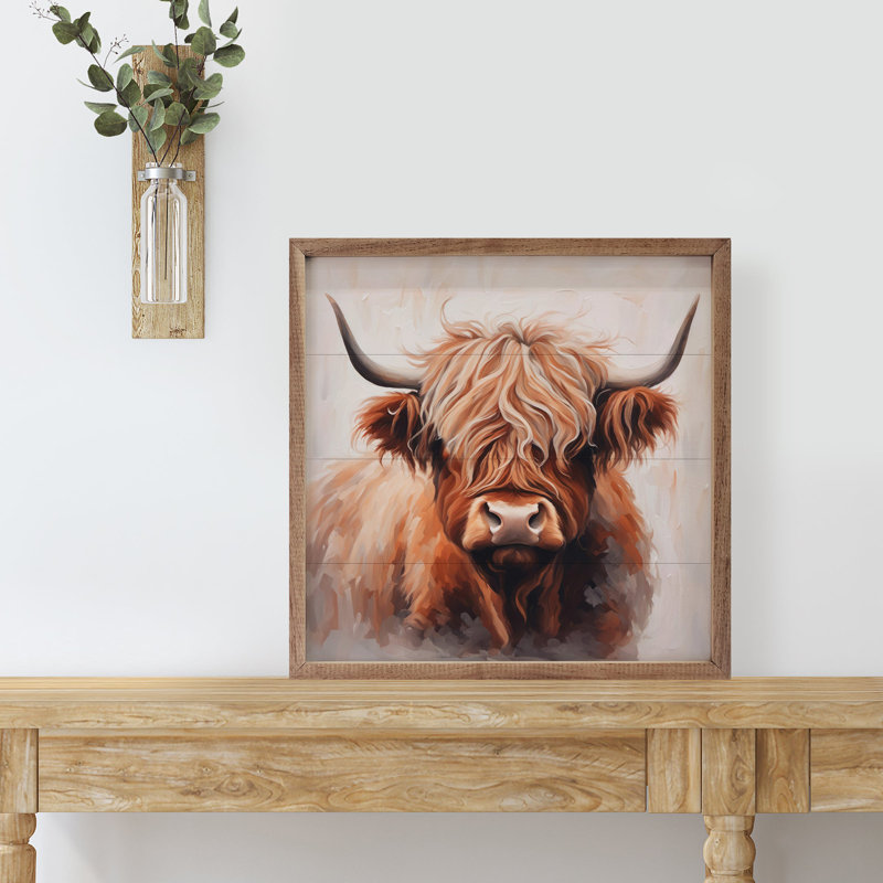 Highland Print - blanc