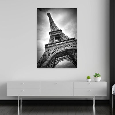 Décoration murale contemporaine majestueuse, Tour Eiffel, architecture contemporaine