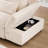 107'' Sectional Sleeper Sofa Bed With Pull Out Couch, L-Shaped With Adjustable Armrest, Usb&Type-C Charging, Free Movement Storage Ottoman, Free Combination For Living Room&Apartment-1923626626