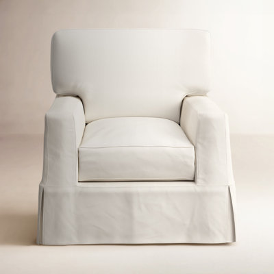 Taylor Cotton Slipcovered Armchair
