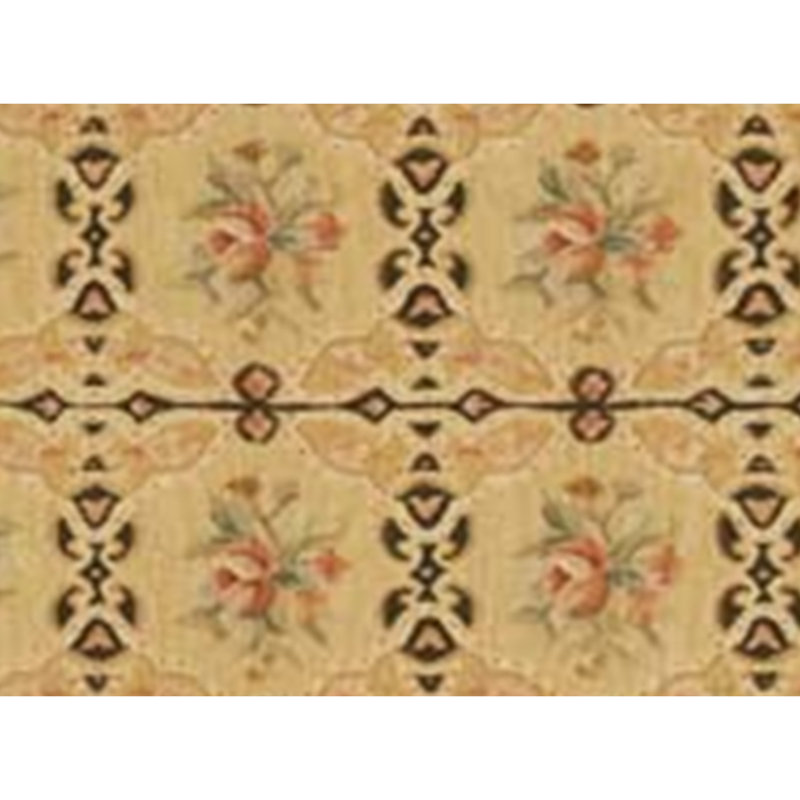 Wool Oriental Area Rug, Runner 2'6" x 12'