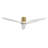 60" Modern Solid Wood Blade Flush Mount Ceiling Fan with LED Light and Remote-1299420077-1299420065-1299420076