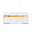 Table basse relevable avec 4 tabourets de rangement Table basse moderne avec plateau pliable et réglable-1346625141