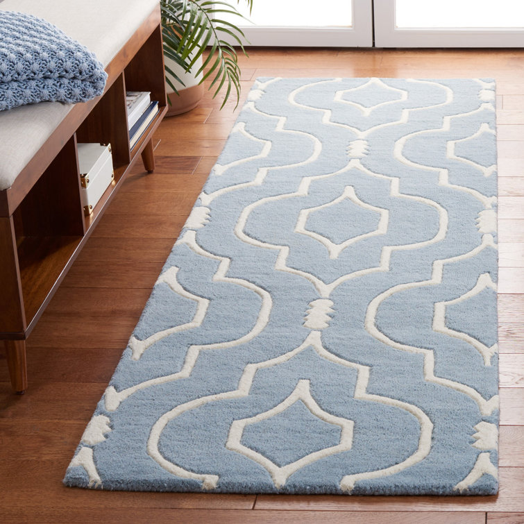 Carolene Hand Tufted Wool Geometric Rug