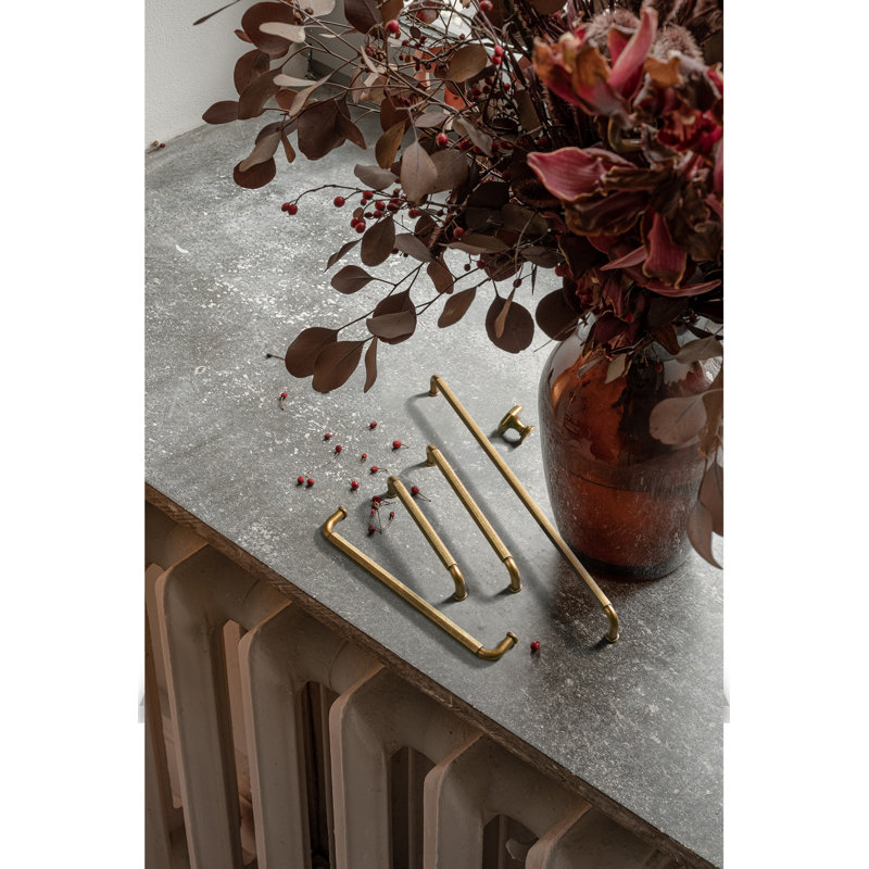 3 3/4" Centre to Centre Bar Pull Multipack, Brushed Brass