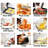 32-Piece Stainless Steel Cooking Utensil Set with 7-Piece Mixing Bowl Set with Lids(The cover color is random)-113768075