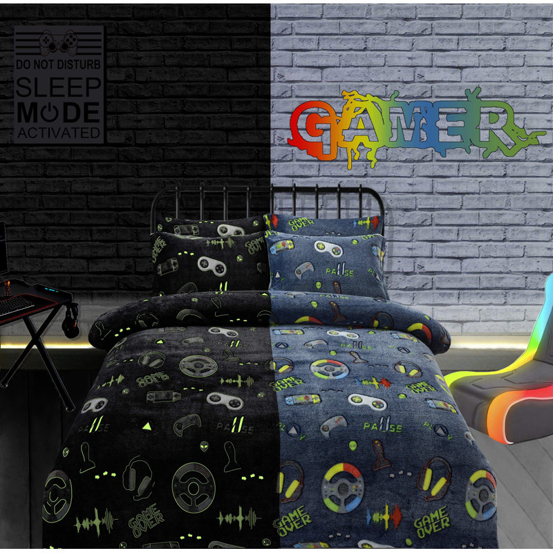 NewEdgeBlinds Duvet Cover Set with Pillowcases, Single Duvet Cover Set + 2 Pillowcases