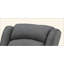 Chaise berçante en tissu
