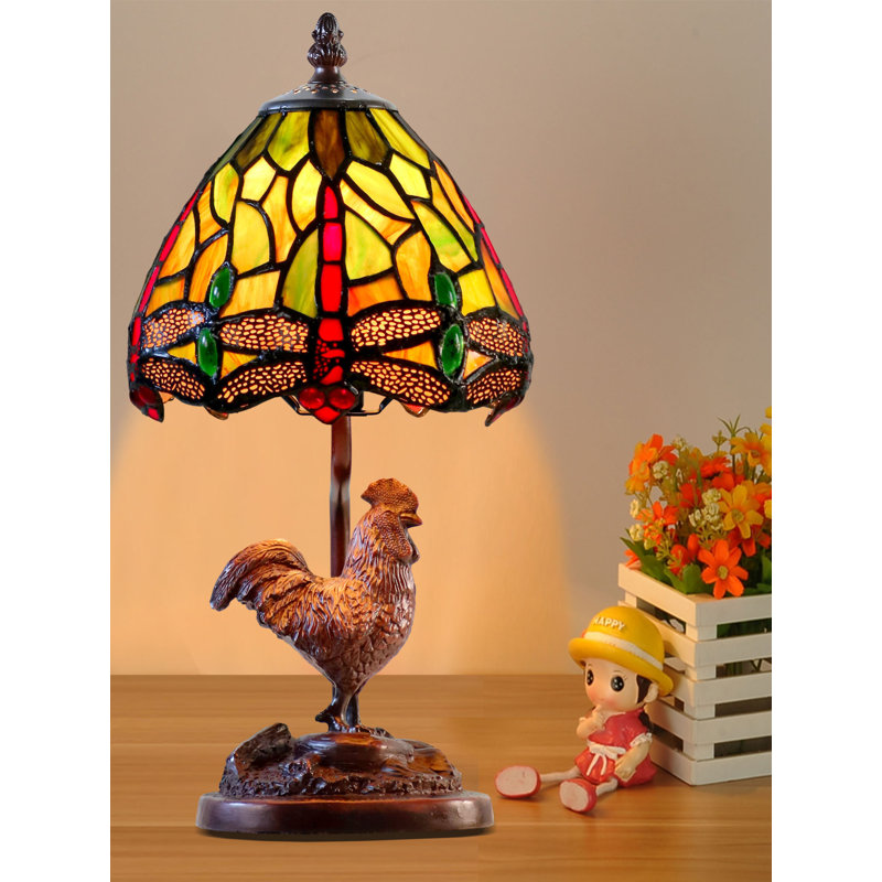 Lampe d'appoint Callico Coq Tiffany