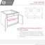 33" Double Bowl Undermount Kitchen Sink
