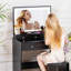 Dressing Table with Mirror-2074846896
