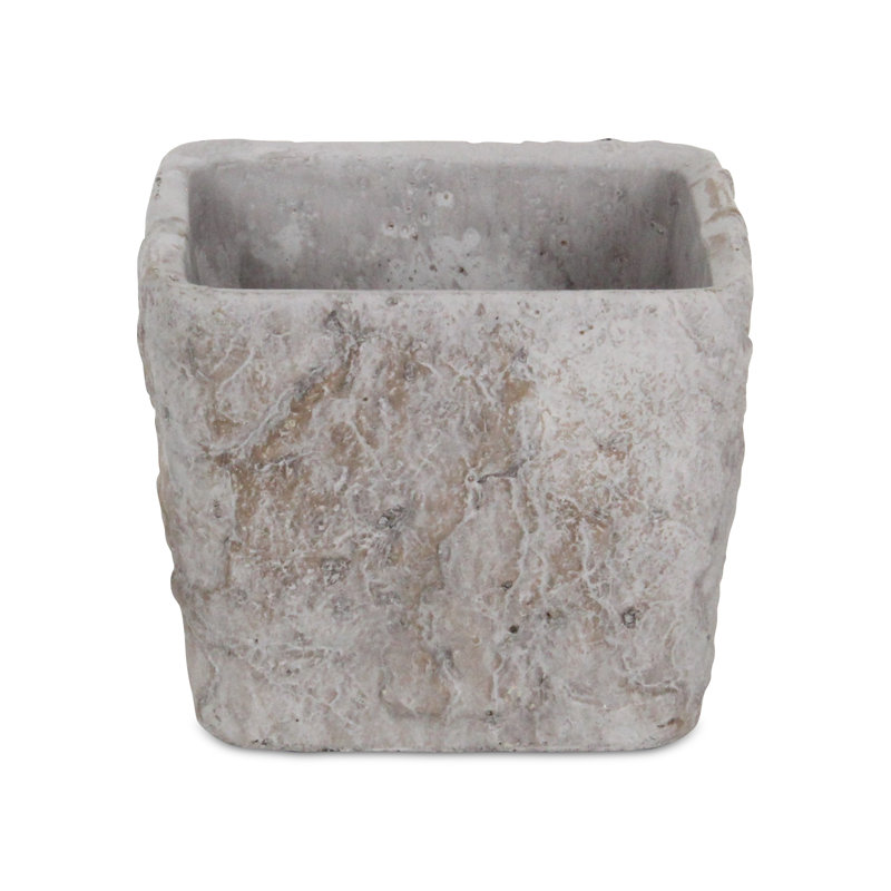 Jameel Handmade Planter Box, 4.5" H x 5" W x 5" D