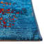 Tapis oriental bleu tissé à plat Kowalczyk-80995836