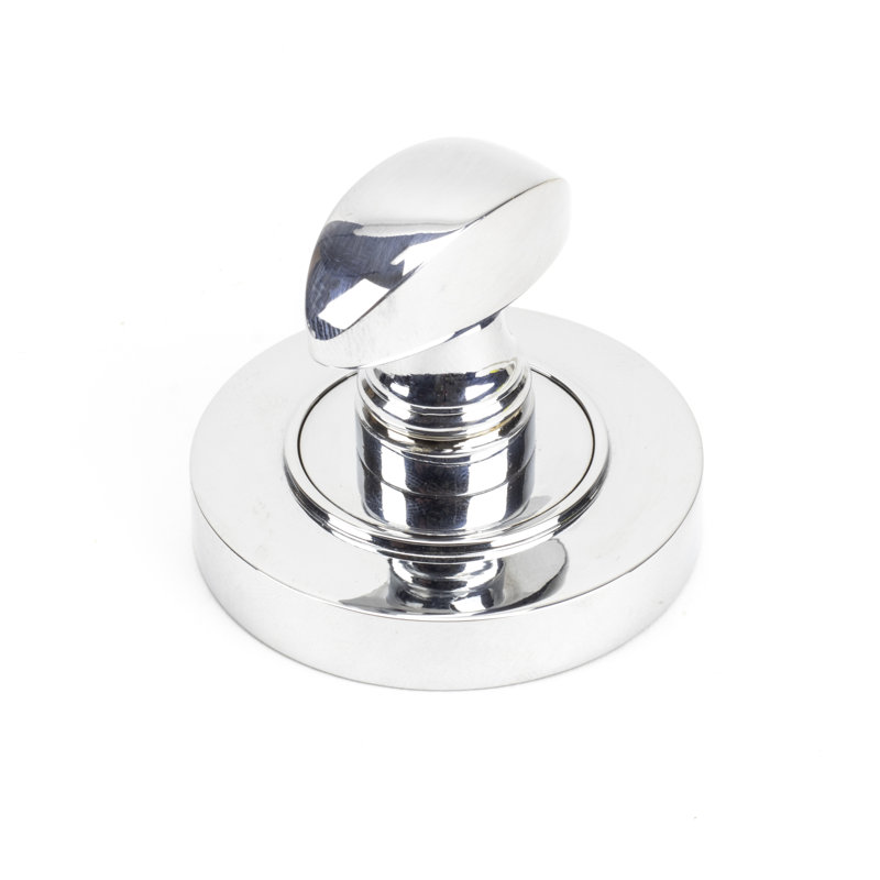Thumbturn Rosette, Polished Chrome