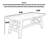 Nordic modern minimalist rectangular solid wood dining table-820435331
