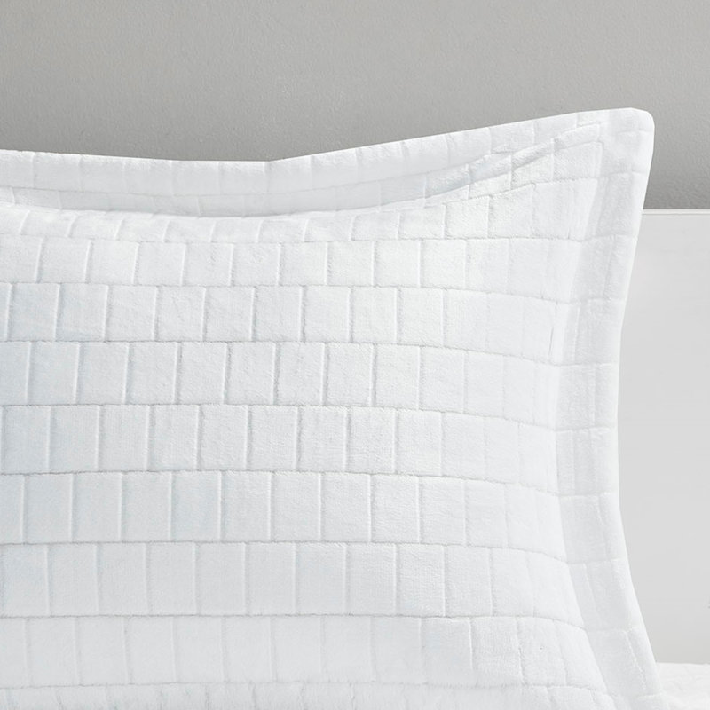 Full/queen Bedding With To - Soft And Cozy Textured Matching Pillow Shams Machine Washable Comforter Texture Pattern