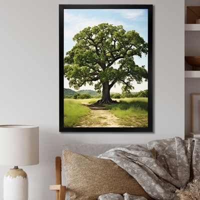 Paysage avec des impressions sur toile