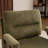 Mid Century Upholstered Arm Accent Chair with Solid Wood Legs-105580546