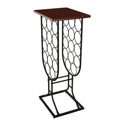 Colwich 14 Bottle Floor Wine Bottle Rack