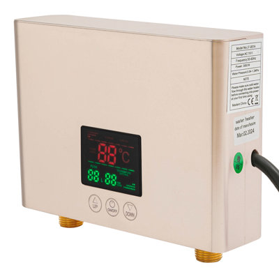 Mini chauffe-eau électrique 3000W avec télécommande