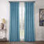 Rideaux en velours moelleux Matra pour chambre à coucher ‑ rideaux obscurcissants pour les fenêtres de salon, panneau simple-1636876331-1630843118
