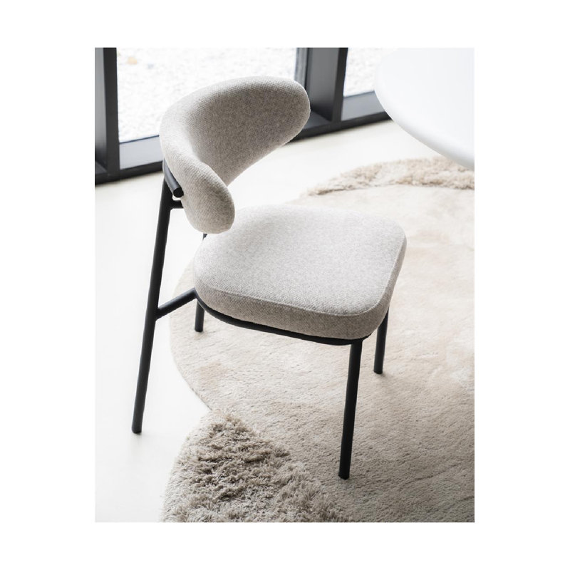 Dining Chair Upholstered Dining Chair, Beige