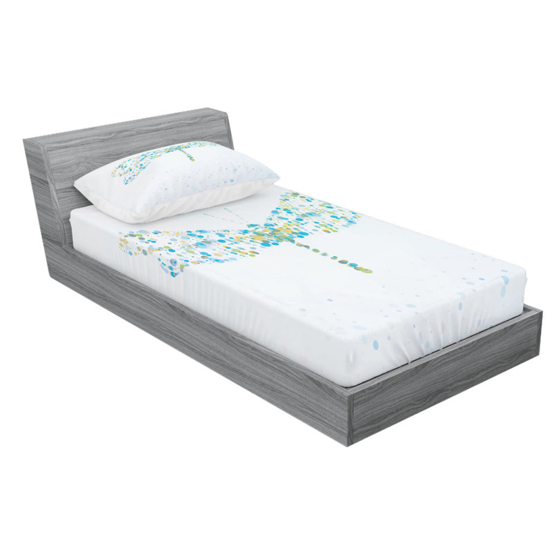Microfiber Sheet Set, Twin XL Sheet Set with Fitted Sheet