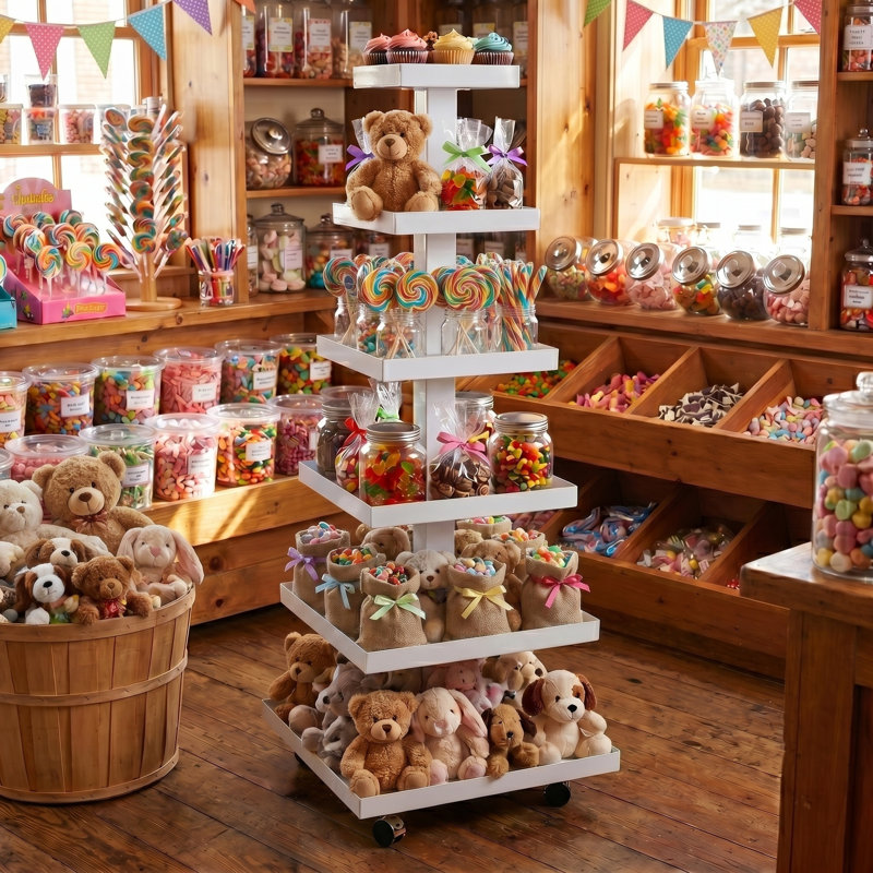 Rangement en métal à 6 niveaux, Clean White