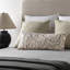 Housse et insert de coussin rectangulaire en coton Upton-947623592