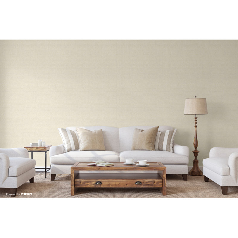 10m x 53cm 3D Embossed Roll, Beige