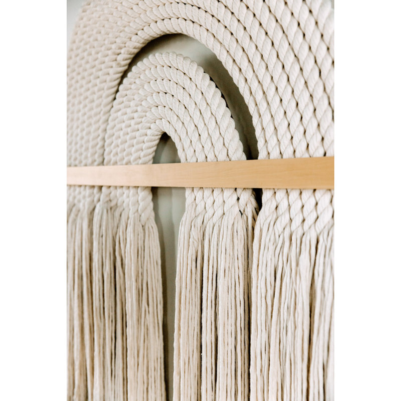 “Kimono” Arch Fiber Wall Hanging