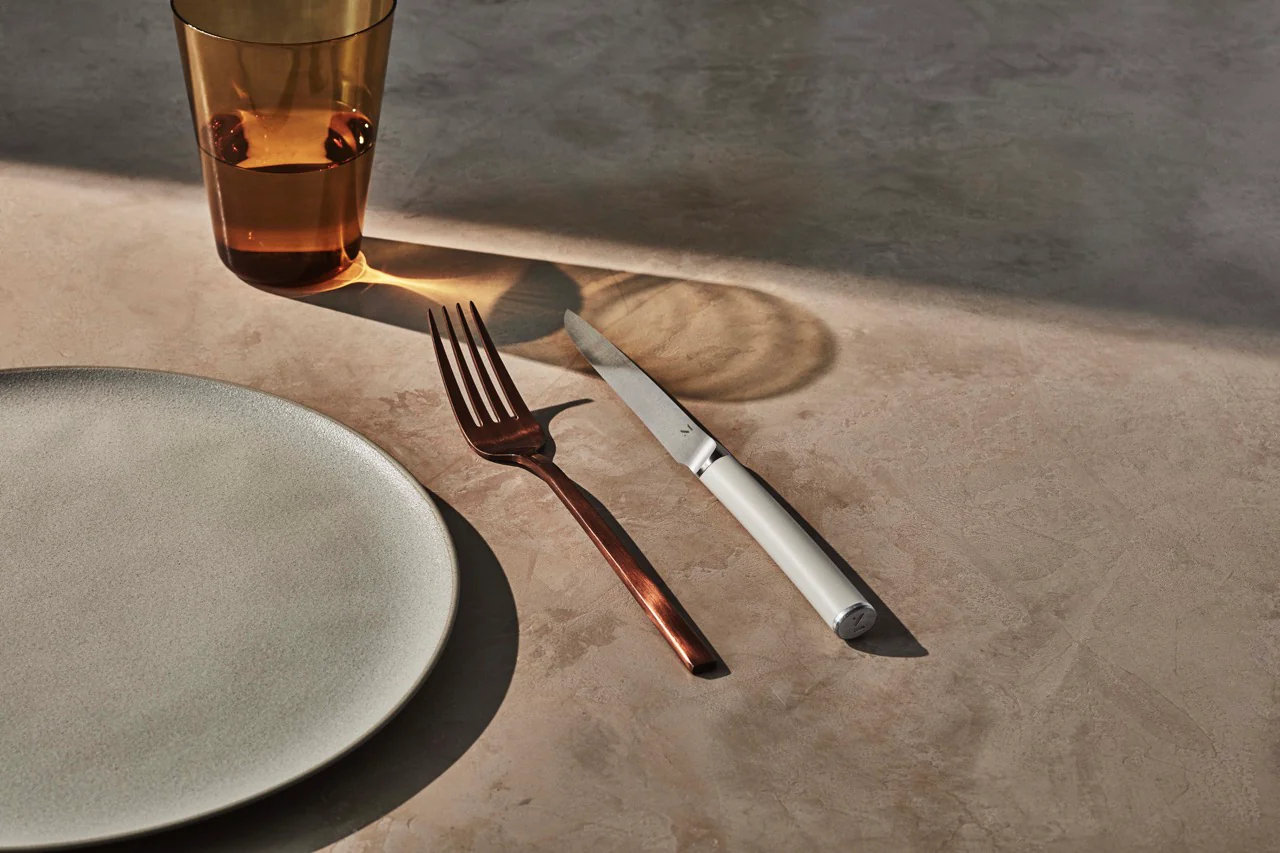 The Table Steak Knife Set, Beige