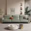 Canapé modulaire vert en cuir véritable-1697681984-1697681985-1697681990