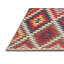 Tapis de zone rouge/bleu contemporaine-504806165