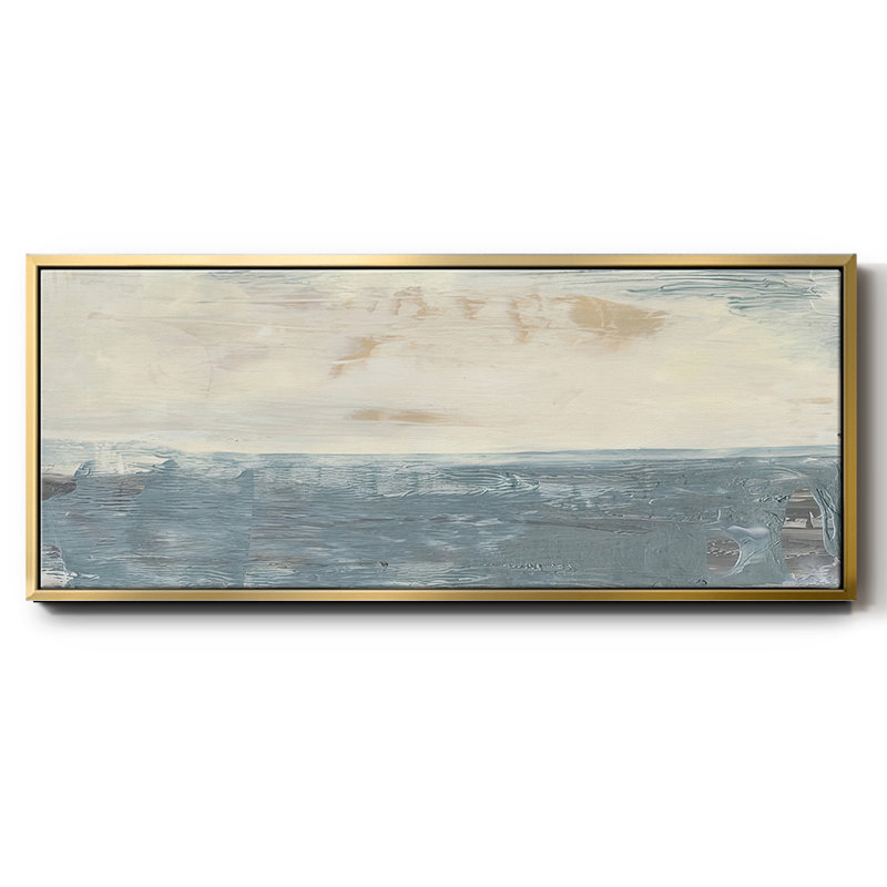 Peace and Calm III - toile encadrée, H 12 po x l 30 po
