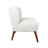 Ashyia 45.47'' Loveseat with Rubberwood Legs