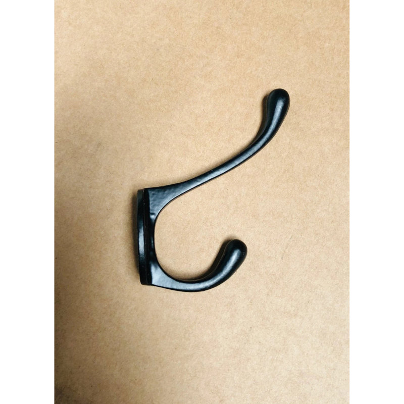 Harpenden Iron Wall Wall Hook, Black