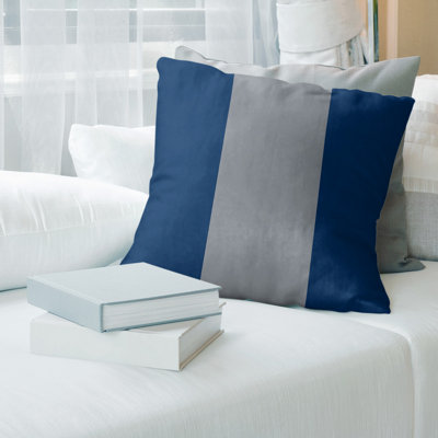 Striped Reversible Throw Pillow