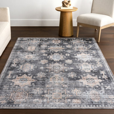 Tapis lavable en machine Philomena Medallion SplashGuard