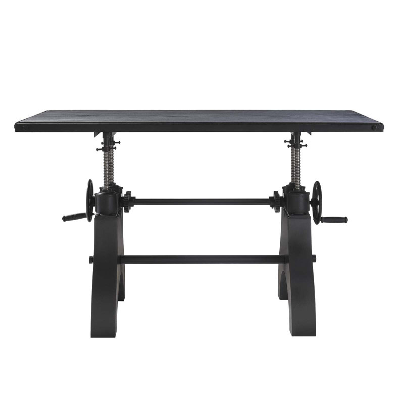 Modway Genuine Rectangular 30'' L x 60'' W, Black