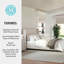Lit plateforme tapissier Martha Stewart Kay-97967471-97967472