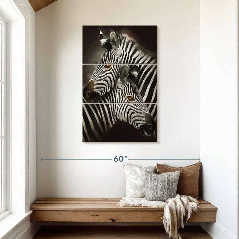 Brampt Zebra Hug, 45" H x 28" W