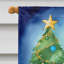 Drapeau de Noël maison de renne-112702345