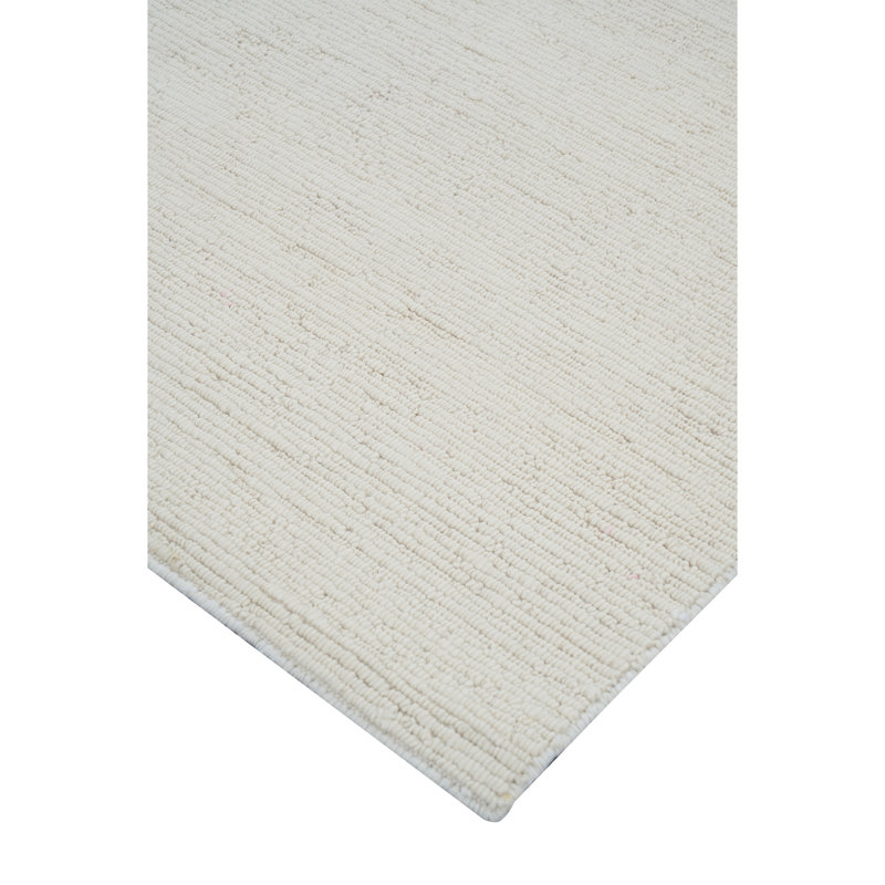 Handmade Wool Area Rug, Rectangle 4' x 6'