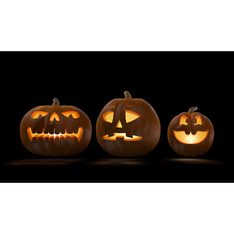 USB Projector Kit - AtmosFX Jack-O-Lantern Jamboree USB + Projector + Large White Screen